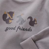 Minymo Langarm-Body Ext. 114049 Fb.1856 Good-Friends Grau