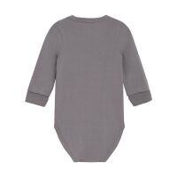 Minymo Langarm-Body Ext. 114049 Fb.1856 Good-Friends Grau
