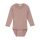 Minymo Langarm-Body 114052 Fb.5240 Pastellrosa Ripp
