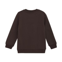 Minymo Sweatshirt 134044 Fb.2027 Rakette braun