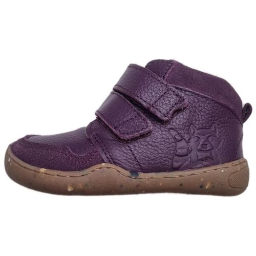 Blifestyle Barfußschuhe waschbärStyle BN156103MV870 Vlies Pflaume