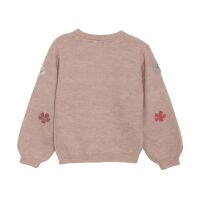 Minymo Pullover 124047 Fb. 5240 bunte Blümchen Rosa
