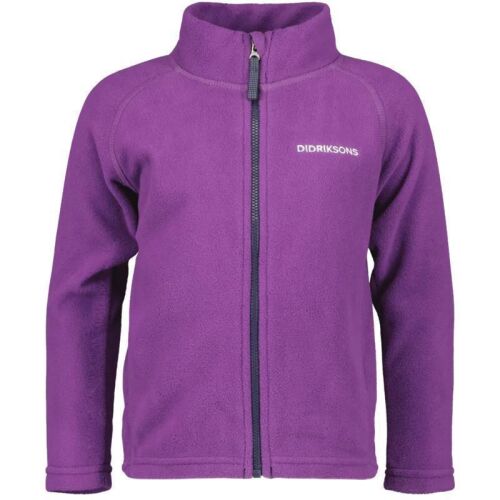 Didriksons Fleecejacke Monte Kids FZ 10 - i12 Royal Purple/Lila