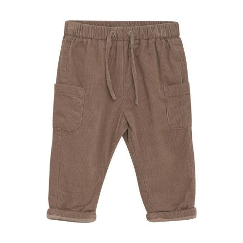 Minymo Baby-Cordhose 114040 - 9017 Braun