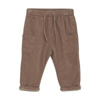Minymo Baby-Cordhose 114040 - 9017 Braun