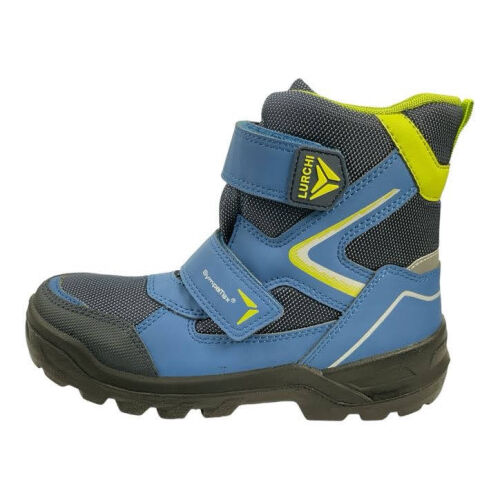 Lurchi Barfuß-Winterschuh Tex Klaus 63L1033022 - Blau/Grün