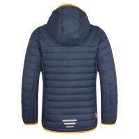Trollkids Steppjacke Eikefjord 463-195 - Dunkelblau/Orange