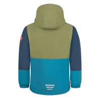 Trollkids 3in1 Jacke Kjerag 570-355 - Blau/Olive/Dunkelblau