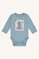 Hust & Claire Langarm-Body Buster Astro Dino 31197-3140 blau
