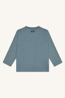 Hust & Claire Langarm-Shirt Anton Skater Dog 44445-3140 Iron Blue