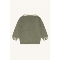 Hust & Claire Strick-Pullover Pilou Knit Backhoe 31190-3919 Bagger Grün