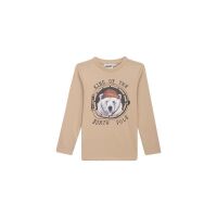 Someone Langarm Shirt Beaufort-SB-03-E - Beige mit...