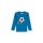 Someone Langarm Shirt Kylian-SB-03-H Blau mit Pailletten Fußball