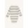 Hust & Claire Langarm-Body aus Wolle-Viskose Baloo 3-Stripes 38375-4501 gestreift creme/grün/hellblau