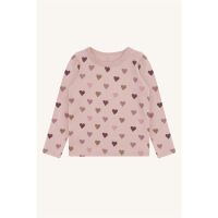 Hust & Claire LA-Shirt aus Wolle-Viskose Abba Hearts...