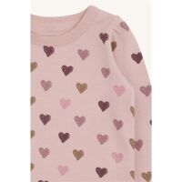 Hust & Claire LA-Shirt aus Wolle-Viskose Abba Hearts...
