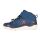 Trollkids Barfußschuhe Tex Hovden Winter Hiker nordic blue/flame orange