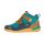 Trollkids Barfußschuhe Tex Nordfjord Winter Hiker Dark Cyan/Bronze/M.Blue