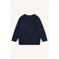 Hust & Claire Strick-Pullover Pelle Knit Rocket 11035-4150 Dunkelblau mit Rakete