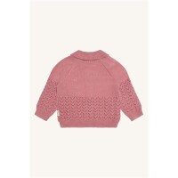 Hust & Claire Strick-Weste Cilja Embroidery 32077-3392 Rosa/Blumen