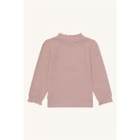 Hust & Claire Langarm-Ripp-Shirt Amma 12391-3735 Altrosa