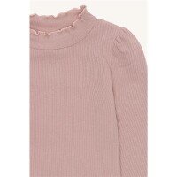 Hust & Claire Langarm-Ripp-Shirt Amma 12391-3735 Altrosa