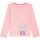 Danamade Langarm Shirt DROSA mit Glitzerstern T3325-000 - Rosa