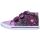 acebos Barfußschuhe/Halbschuhe 1457GR Rubor Lila/Glitzer