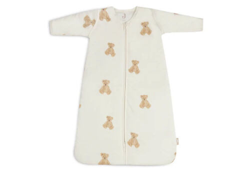Jollein Baby-Schlafsack mit abnehmbaren Ärmeln Teddy Bear creme