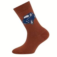 Ewers Socken 2er Pack Autos 201595-0001 Blau/Kupfer