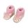 Maximo Hausschuhe aus Wolle Reh 938600 Fb.6217 Grau/Rosa