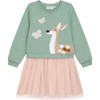 Danamade Langarm Kleid mit Tüllrock DLINNEA -...
