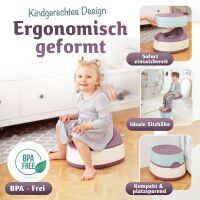 Merle Kinder-Töpfchen 3 in 1 Lavendel