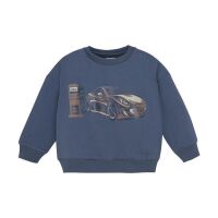 Minymo Sweatshirt 134124-7150 Blau mit Auto