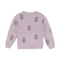 Minymo Pullover 124126 Fb. 6051 Rosa mit violetten Blumen