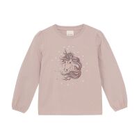 Minymo Langarm-Shirt 124114 Fb.6051 Einhorn rosa