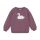 Minymo Sweater 124120-6940 Lila mit weißem Schwan