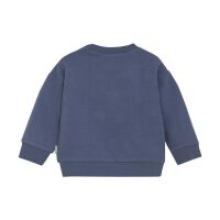 Minymo Baby-Sweater 114129-7150 Blau mit Dino