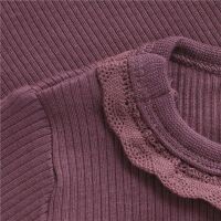 Minymo Langarm-Body 114115 Fb. 6940 gerippt altrosa