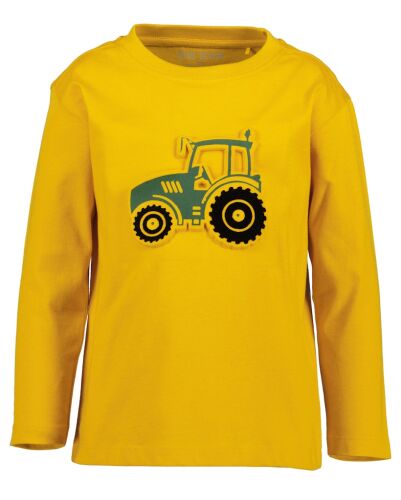 Blue Seven Langarm-Shirt 3D Traktor 85076900 Fb.1820 Senf