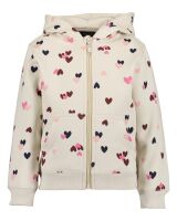 Blue Seven Kaputzensweater Herzchen mit Zipp 764717-00...