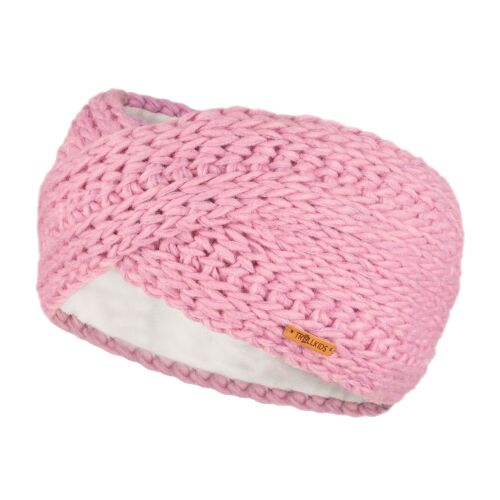 Trollkids Winter - Strickstirnband 969-244 Rosa