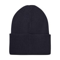 Minymo Umschlagmütze Wollmischung164047 Fb. 7021 Navy