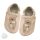 Funky Monkey Barfuß Lederpatschen mit Gummisohle Bär beige