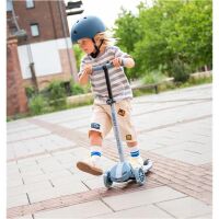 Scoot&Ride Highwaykick 3S LED Fabe steel