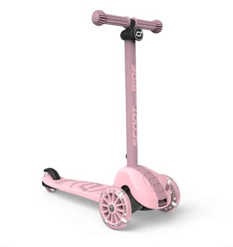Scoot&Ride Highwaykick 3S LED Farbe Rose