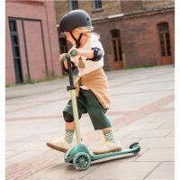 Scoot&Ride Highwaykick 3S LED Farbe forest