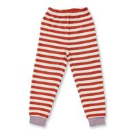 Sense Organics Pyjama Frottee 2529218-391043 Blume gestreift coral/weiß