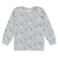 Sense Organics Pyjama 2529216-987004 Blümchen&Hasen Icegrey