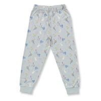Sense Organics Pyjama 2529216-987004 Blümchen&Hasen Icegrey